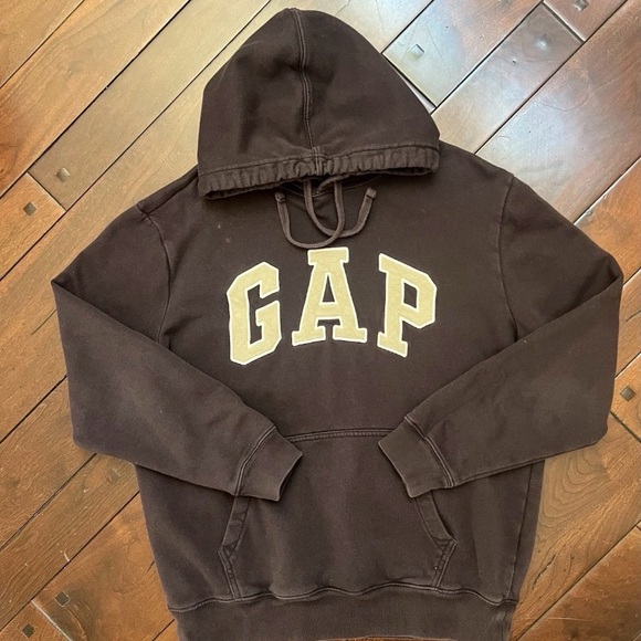 GAP Men's Brown Hoodie Sweater - Picture 1 of 2